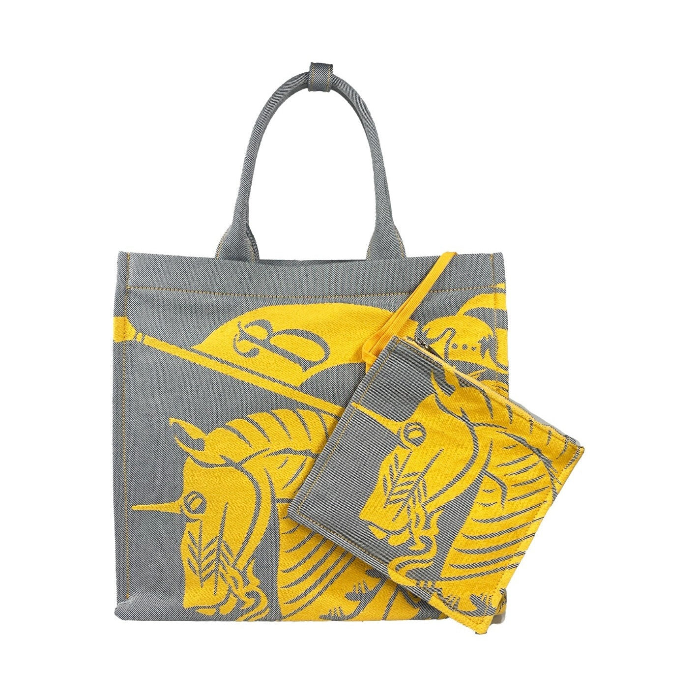 Burberry EKD Canvas Tote Bag With Coin Pouch