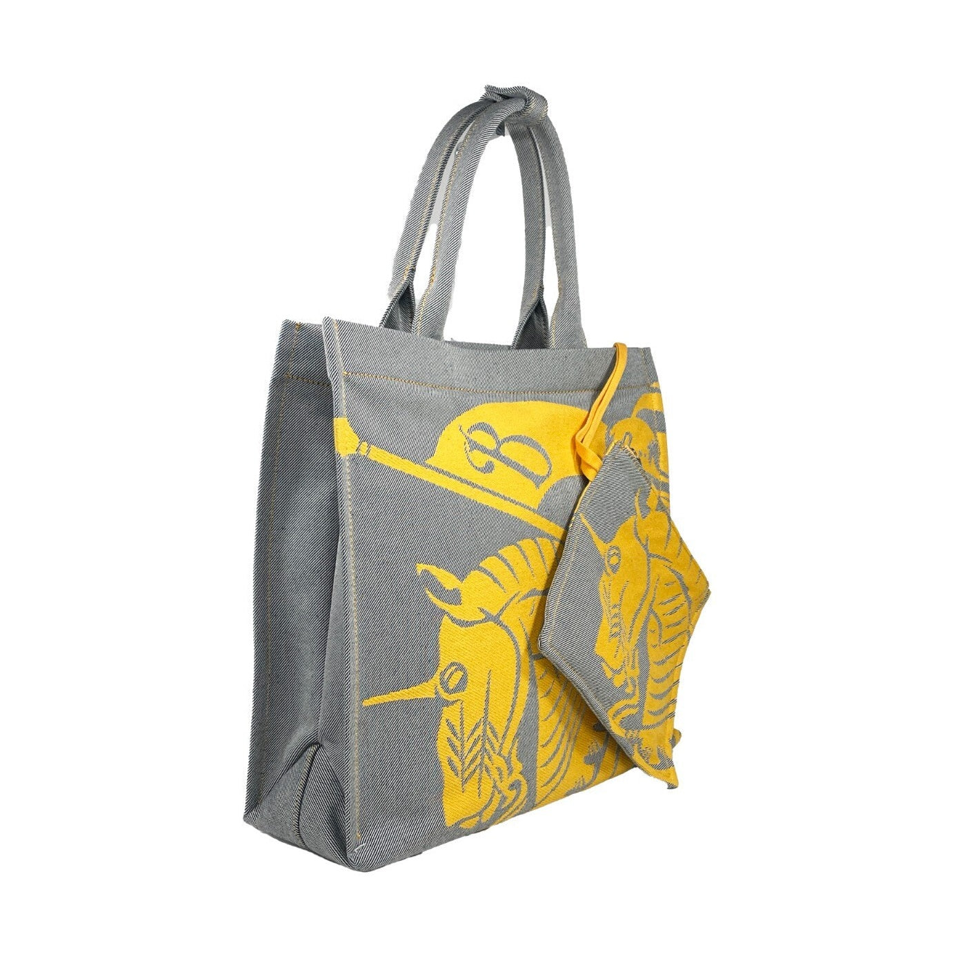 Burberry EKD Canvas Tote Bag With Coin Pouch