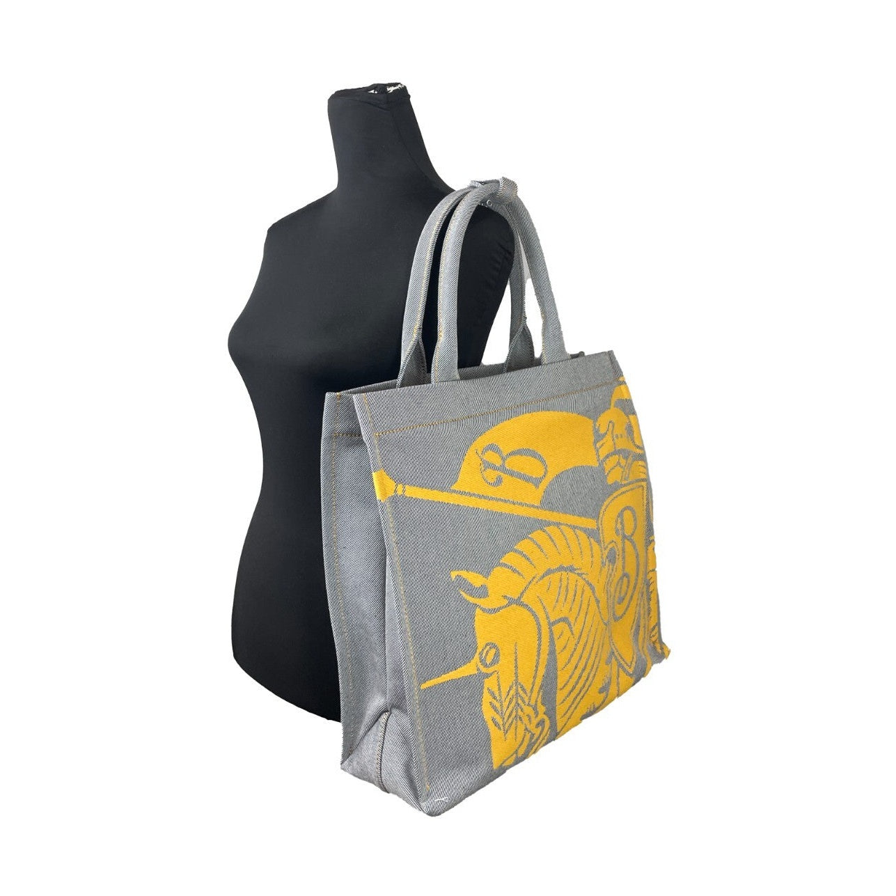 Burberry EKD Canvas Tote Bag With Coin Pouch