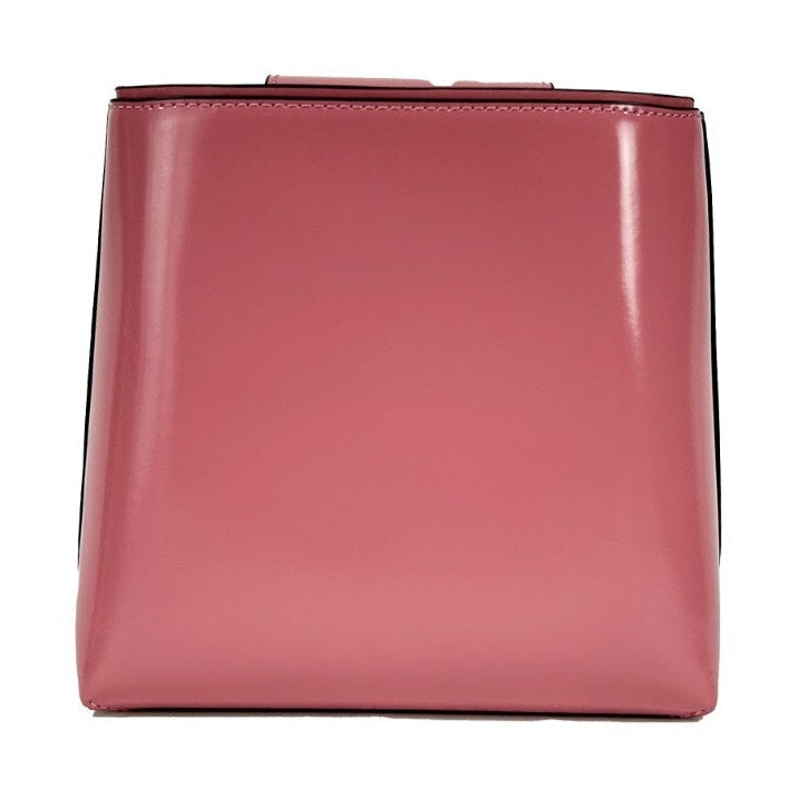 Tory Burch Patent Emerson Small Bucket Bag Purse