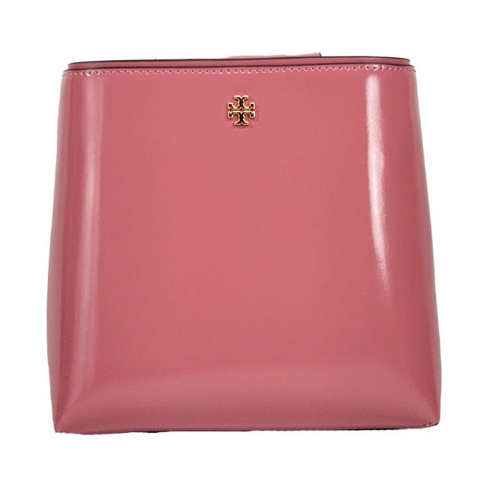 Tory Burch Patent Emerson Small Bucket Bag Purse