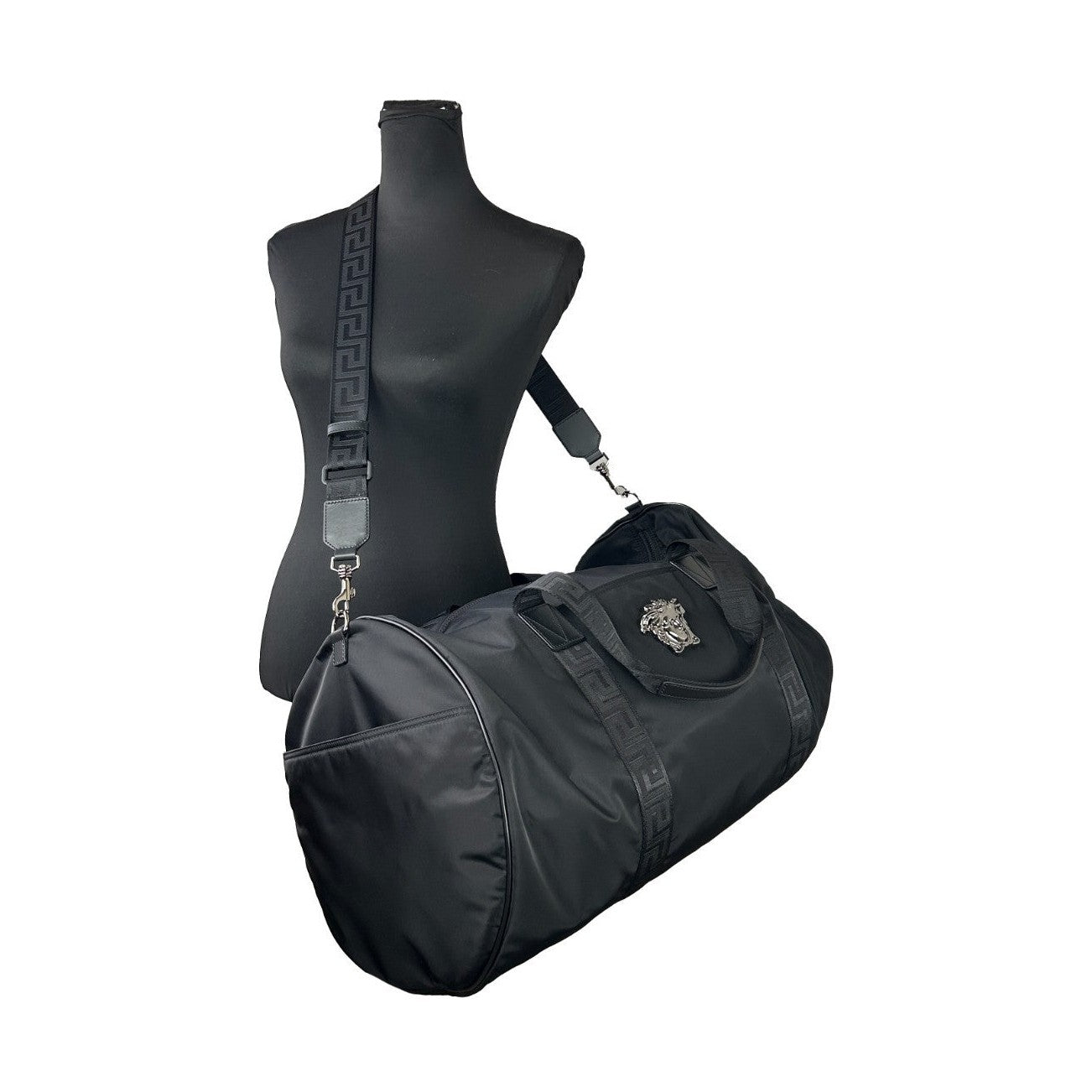 Versace Medusa Large Nylon Duffle Bag