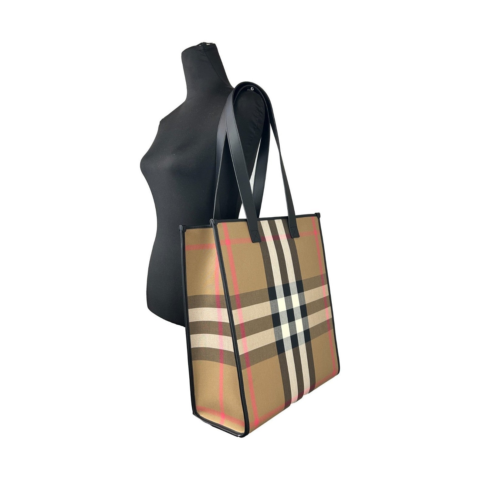 Burberry Medium NS Book Tote Bag Purse