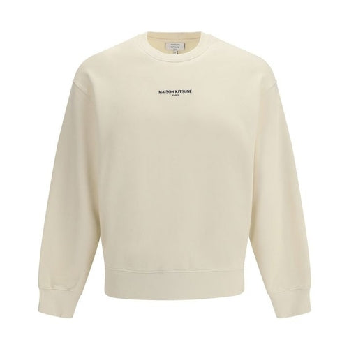 Maison Kitsuné Beige Cotton Sweatshirt