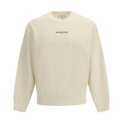 Maison Kitsuné Beige Cotton Sweatshirt