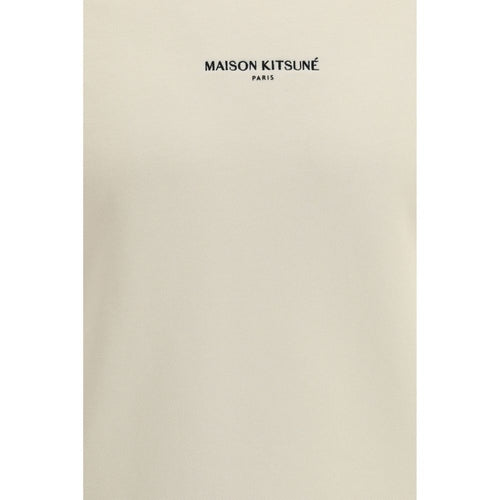 Maison Kitsuné Beige Cotton Sweatshirt