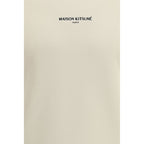 Maison Kitsuné Beige Cotton Sweatshirt