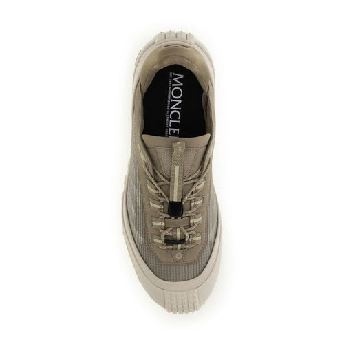 Moncler Gray Polyester Athletic Sneakers