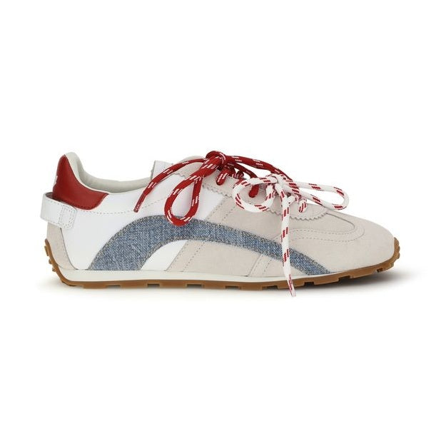 Dsquared² Multicolor Calf Leather Bos Taurus Low Top Sneakers
