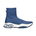 Jimmy Choo Blue Fabric Ankle Boots