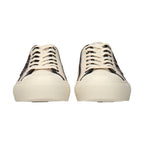 Jimmy Choo Beige Fabric Low Top Sneakers
