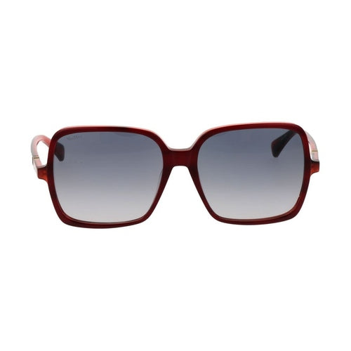 Max Mara Burgundy Acetate Sunglasses
