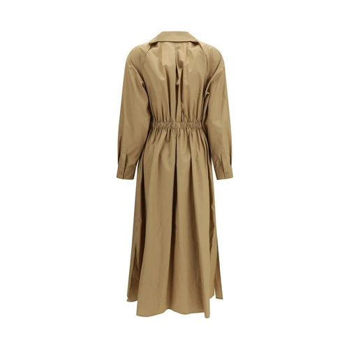 Max Mara Beige Cotton Casual Dress