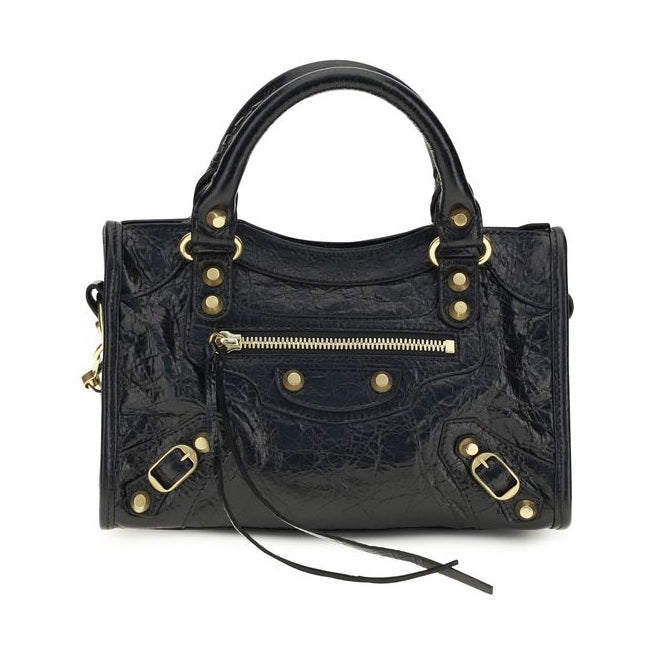 Balenciaga Black Lamb Ovis Aries Aries Handbag