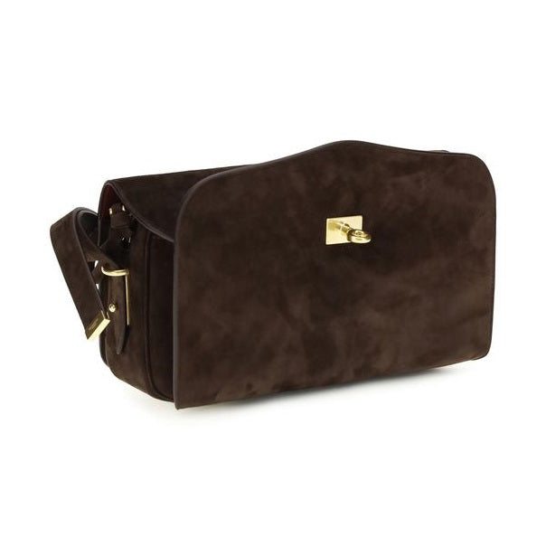 Balenciaga Brown Calf Leather Bos Taurus Shoulder Bag