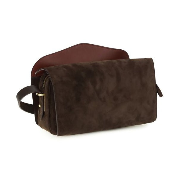 Balenciaga Brown Calf Leather Bos Taurus Shoulder Bag