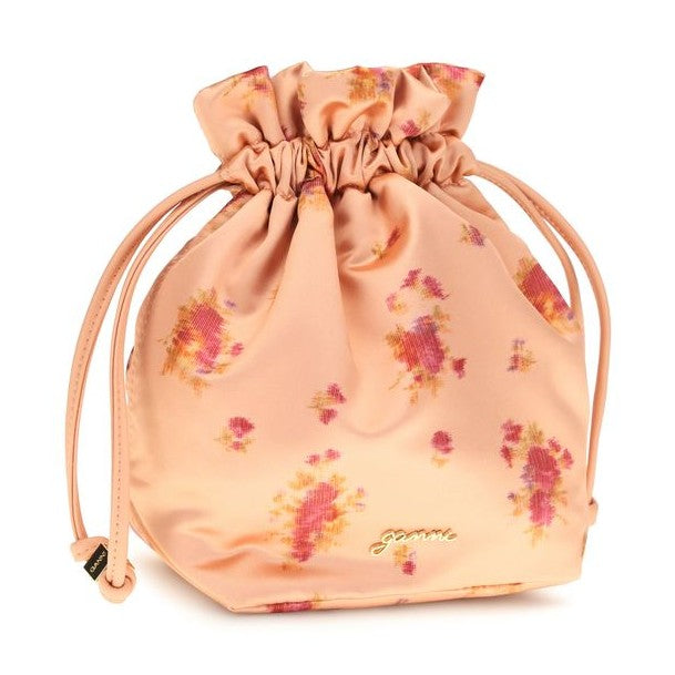 Ganni Multicolor Recycled Polyamide Clutch Bag