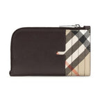 Burberry Multicolor Calf Leather Bos Taurus Wallet