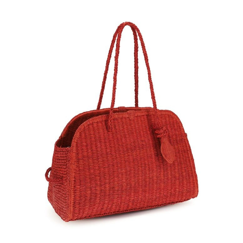 Jacquemus Multicolor Raffia Shoulder Bag