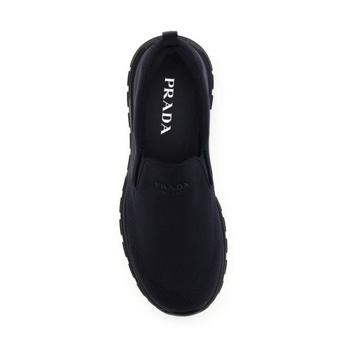 Prada Blue Fabric Sneakers