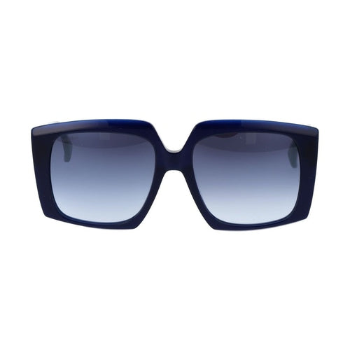 Max Mara Blue Plastic Sunglasses