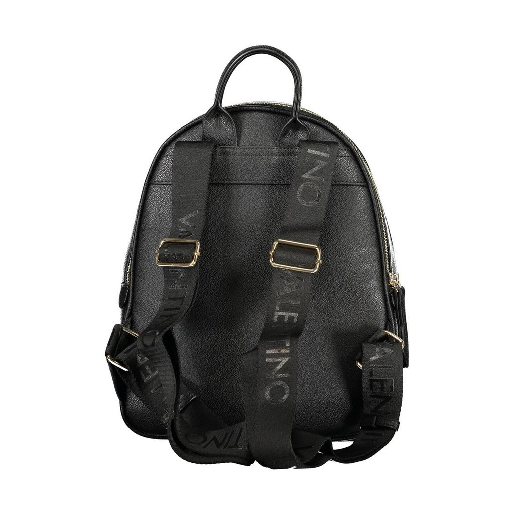 Valentino Black Polyurethane Women's Backpack