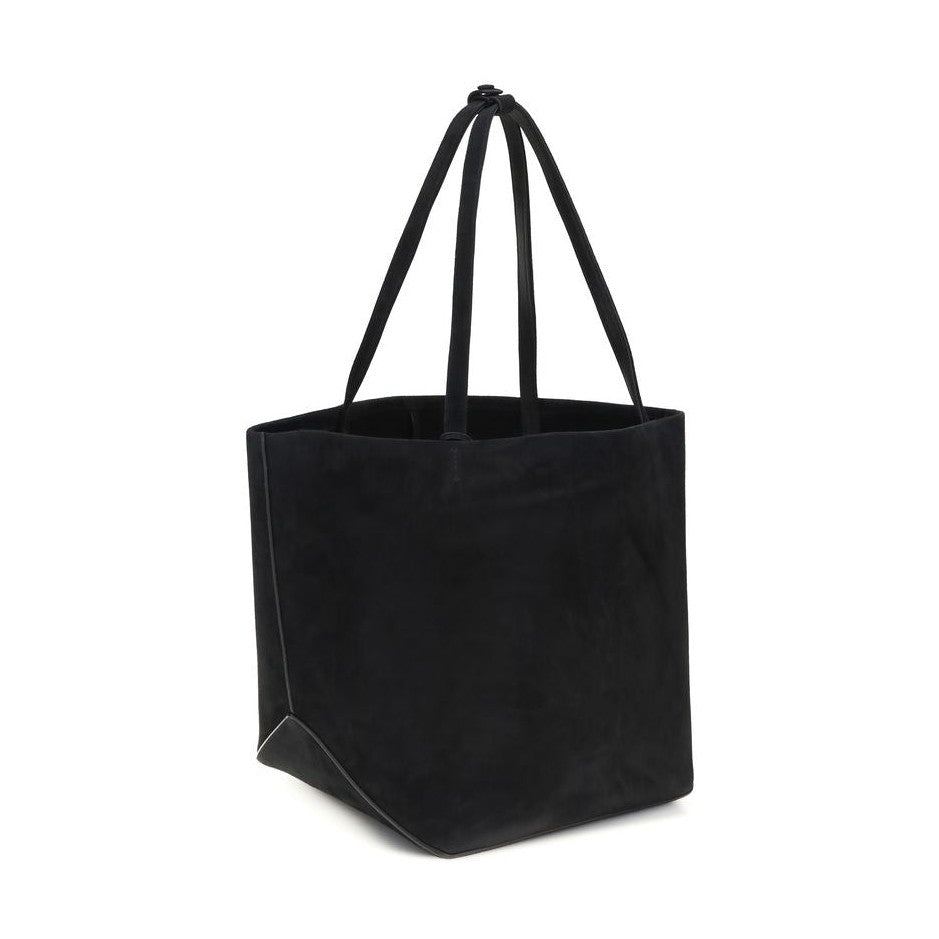 The Row Black Lamb Ovis Aries Aries Shoulder Bag