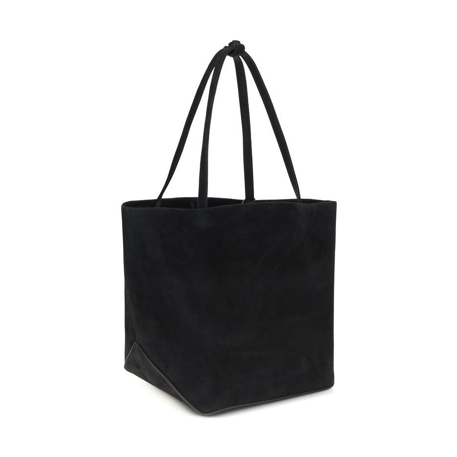 The Row Black Lamb Ovis Aries Aries Shoulder Bag