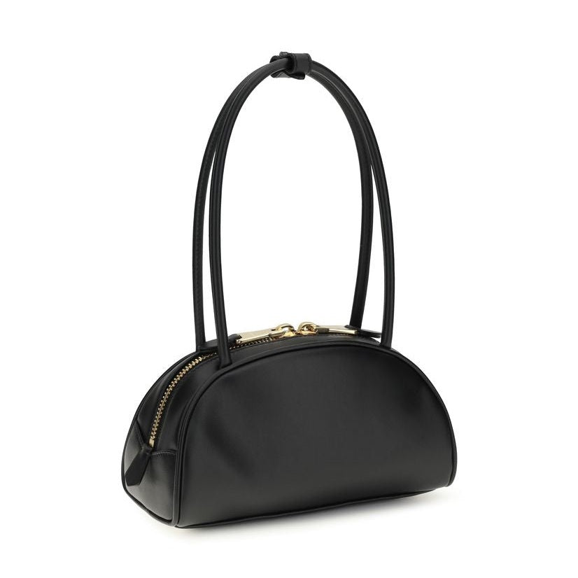Miu Miu Black Calf Leather Bos Taurus Shoulder Bag