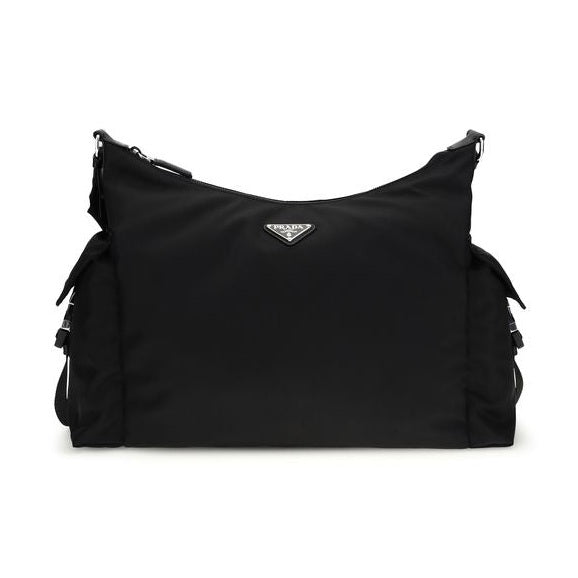 Prada Black Recycled Polyamide Shoulder Bag