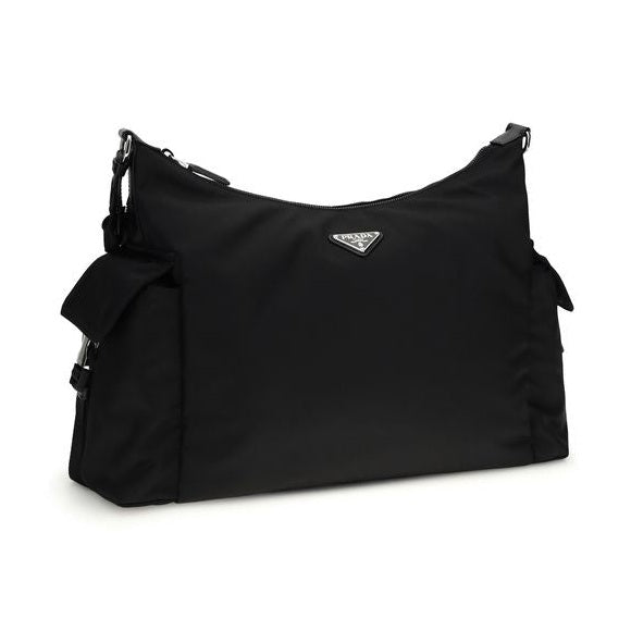 Prada Black Recycled Polyamide Shoulder Bag
