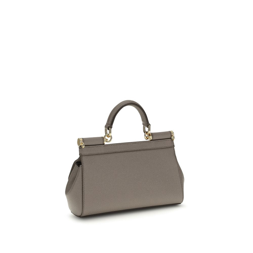 Gray Calf Leather Bos Taurus Handbag