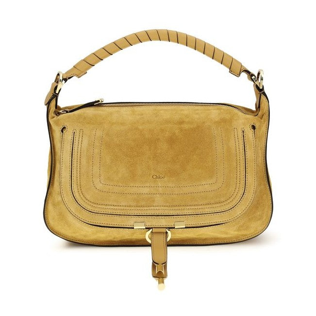 Chloé Beige Calf Leather Bos Taurus Shoulder Bag