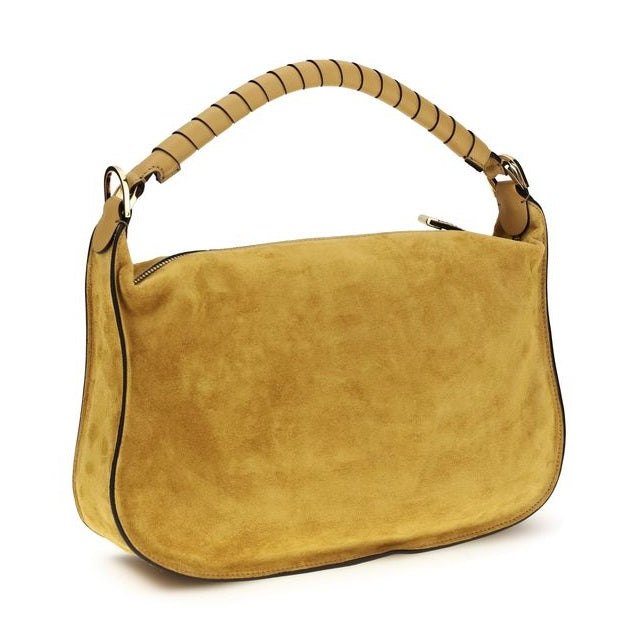Chloé Beige Calf Leather Bos Taurus Shoulder Bag