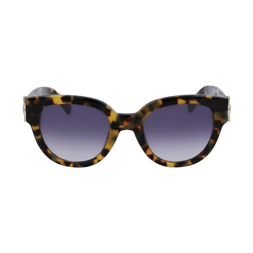 Longchamp Brown Acetate Sunglasses