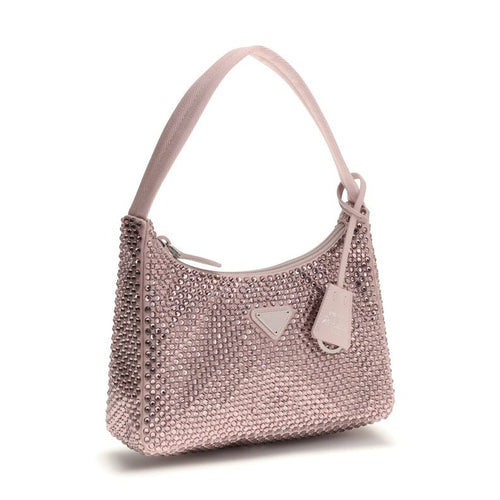 Prada Multicolor Viscose Shoulder Bag