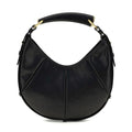 Saint Laurent Black Calf Leather Bos Taurus Shoulder Bag