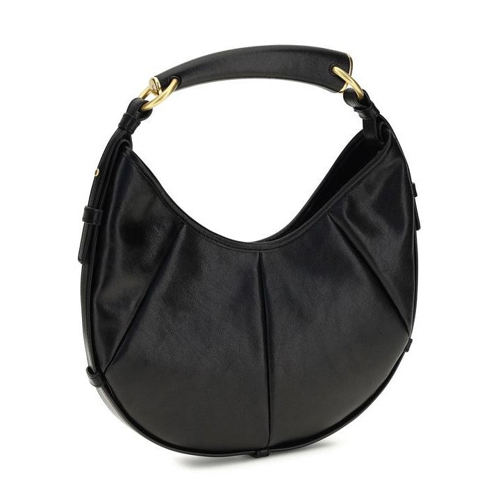 Saint Laurent Black Calf Leather Bos Taurus Shoulder Bag