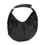 Saint Laurent Black Calf Leather Bos Taurus Shoulder Bag