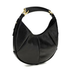 Saint Laurent Black Calf Leather Bos Taurus Shoulder Bag