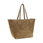 Brunello Cucinelli Beige Calf Leather Bos Taurus Shoulder Bag