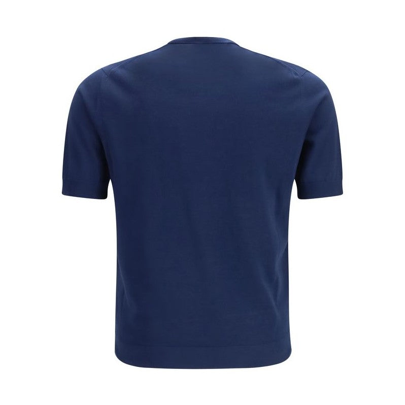 Prada Blue Cotton T-Shirt