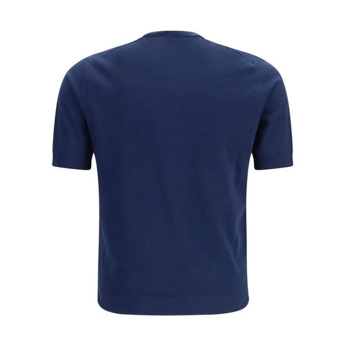 Prada Blue Cotton T-Shirt