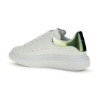 Alexander McQueen White Calf Leather Bos Taurus Platform Sneakers