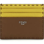 Fendi Multicolor Calf Leather Bos Taurus Wallet