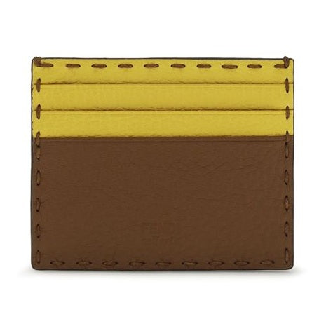 Fendi Multicolor Calf Leather Bos Taurus Wallet