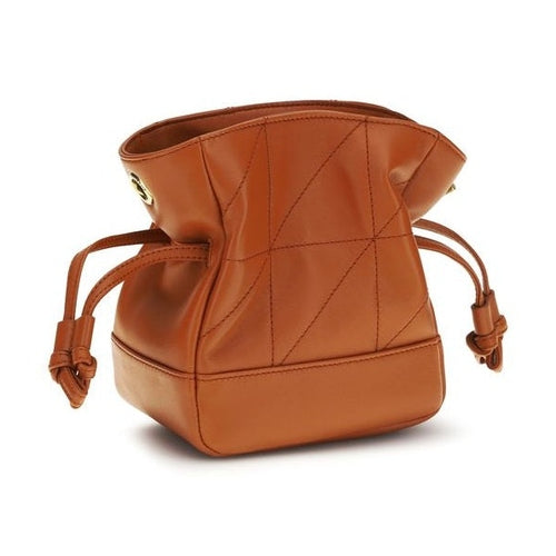 Saint Laurent Orange Lamb Ovis Aries Aries Clutch Bag