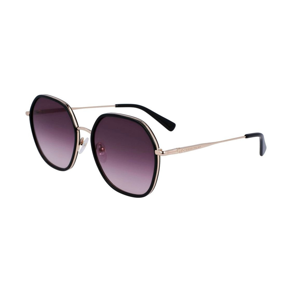 Longchamp Gold Metal Sunglasses