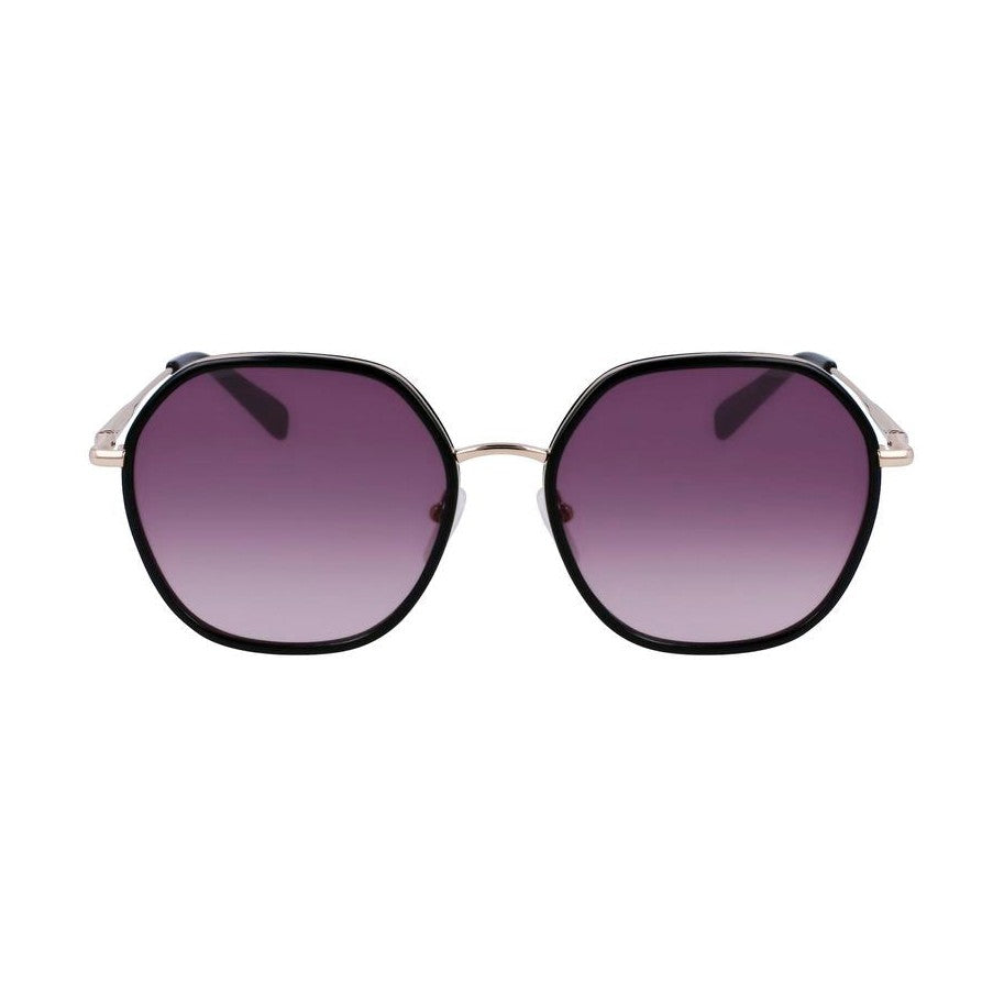 Longchamp Gold Metal Sunglasses