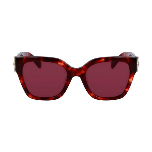 Longchamp Brown Acetate Sunglasses